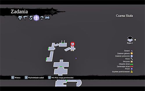 1) Zwój odnajdziesz w północno-wschodniej części Czarnej Skały w teraźniejszości, tuż po skorzystaniu z jednej z bram czasowych i dotarciu na niewielki balkonik - Kraniec Cieni (miejsca odnajdywania zwojów Szafarza) | Zdobycz Kanclerza - Darksiders 2 - poradnik do gry