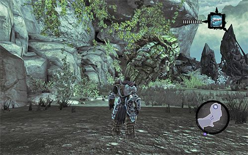 Nie powinieneś mieć dużych problemów ze zlokalizowaniem Orana - Zaginiony kamień | ZADANIA POBOCZNE | Darksiders 2 - Darksiders 2 - poradnik do gry