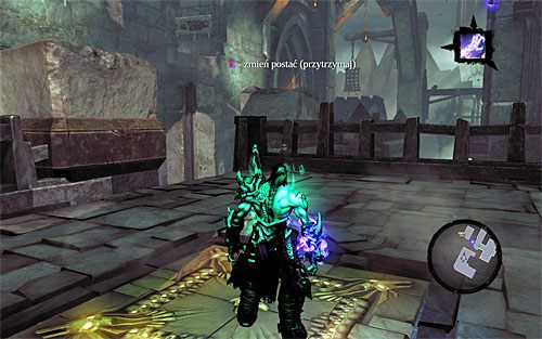 Upewnij się, że nie stoisz osobiście na płycie naciskowej, a gdzieś w jej pobliżu - Gnomy GnoMADa | ZADANIA POBOCZNE | Darksiders 2 - Darksiders 2 - poradnik do gry