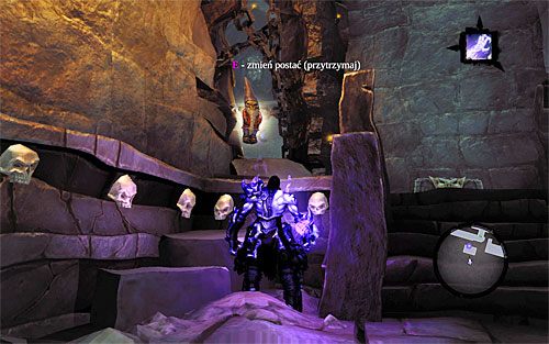 W nowo odblokowanym obszarze odnajdziesz wiele skarbów, przy czym najcenniejszy z nich to oczywiście Gnom GnoMADa (powyższy screen) - Gnomy GnoMADa | ZADANIA POBOCZNE | Darksiders 2 - Darksiders 2 - poradnik do gry