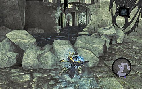 Gnoma możesz odnaleźć w trakcie eksploracji zachodniej części cytadeli - Gnomy GnoMADa | ZADANIA POBOCZNE | Darksiders 2 - Darksiders 2 - poradnik do gry