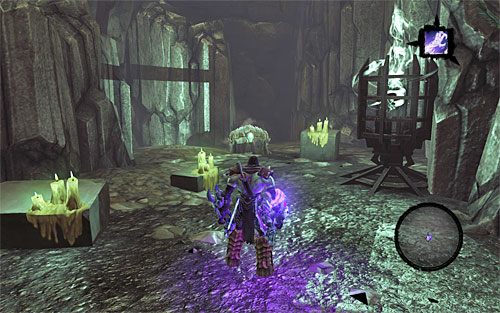 W celu dotarcia do komnaty ze skrzynią (powyższy screen) wybieraj następujące portale - Poziomy VI - X | Zdobycz Kanclerza | Darksiders 2 - Darksiders 2 - poradnik do gry