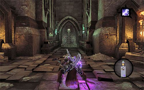 W dalszym ciągu podążaj na północ - Znajdź wejście na Złoconą Arenę | Królewska zapłata | Darksiders 2 - Darksiders 2 - poradnik do gry