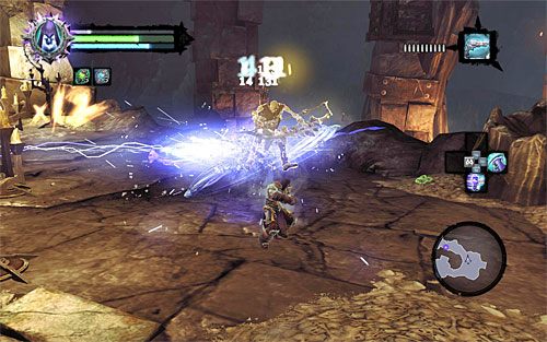 Także i drugi z poszukiwanych kamieni będzie doskonale broniony - Przyzwij Mistrza Areny (2) | Królewska zapłata | Darksiders 2 - Darksiders 2 - poradnik do gry