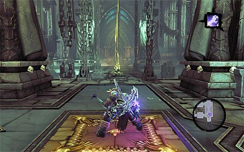 Ponownie pozbieraj skarby i przejdź do sąsiedniego pomieszczenia - Przyzwij Mistrza Areny (2) | Królewska zapłata | Darksiders 2 - Darksiders 2 - poradnik do gry