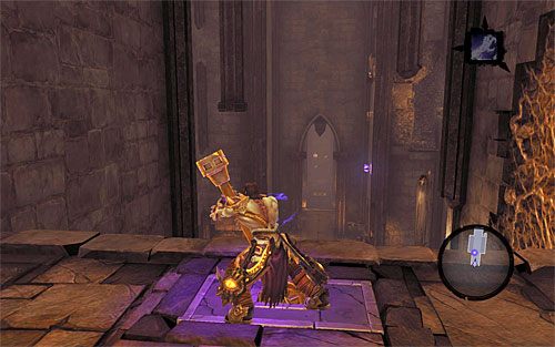 Użyj pnączy w celu przedostania się na pobliski górny balkonik - Wskrześ Faryzjonera (2) | Faryzjoner | Darksiders 2 - Darksiders 2 - poradnik do gry