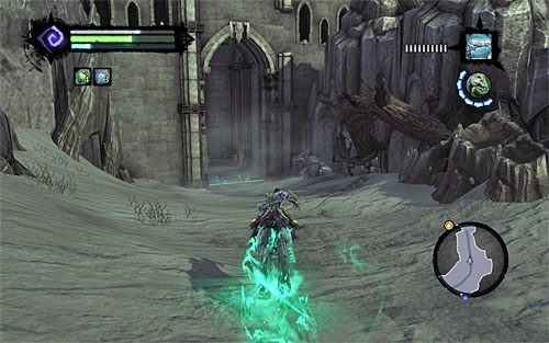 Przyzwij Rozpacz i ruszaj na południe, kontynuując eksplorację lokacji [Paszcza] - Znajdź grobowiec Sędziego | Sędzia | Darksiders 2 - Darksiders 2 - poradnik do gry