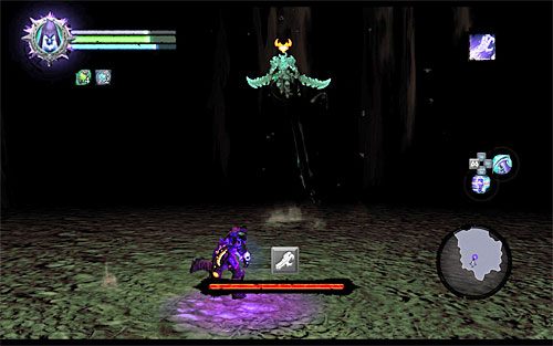 Bazyleus równie często lubi atakować Śmierć z powietrza - Boss 13, 14 - Bazyleus, Achidna | Bazyleus | Darksiders 2 - Darksiders 2 - poradnik do gry