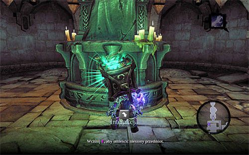 Ze złapaną latarnią skieruj się na południe, a następnie skręć na wschód - Przyzwij Mistrza Areny (1) | Królewska zapłata | Darksiders 2 - Darksiders 2 - poradnik do gry