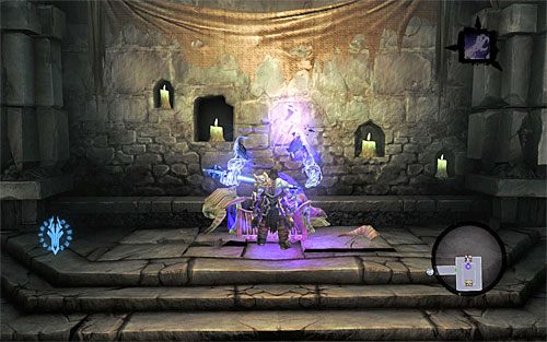 W nowym pomieszczeniu spotkasz kościanych mistrzów oraz nieumarłych drapieżców, aczkolwiek odniesienie zwycięstwa nie powinno Ci sprawić większych kłopotów - Znajdź drugą duszę (2) | Sędzia | Darksiders 2 - Darksiders 2 - poradnik do gry