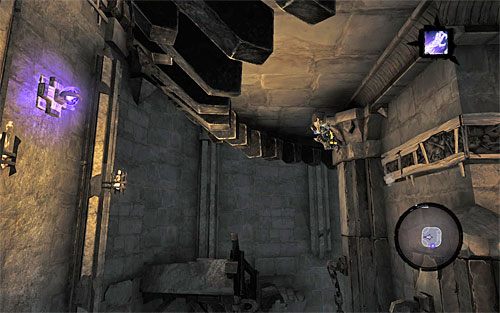 Zaczekaj aż Śmierć dotrze do nowej interaktywnej krawędzi i przesuń się maksymalnie w lewo - Znajdź drugą duszę (2) | Sędzia | Darksiders 2 - Darksiders 2 - poradnik do gry