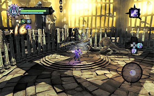 Tradycyjnie już tuż po zdobyciu duszy zostaniesz zmuszony do pokonania nowych potworów - Znajdź drugą duszę (2) | Sędzia | Darksiders 2 - Darksiders 2 - poradnik do gry