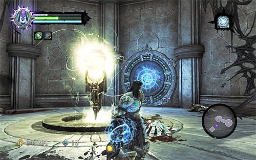 1 - Odszukaj skrybę - zachodnia część cytadeli (2) | Skaza herezji | Darksiders 2 - Darksiders 2 - poradnik do gry