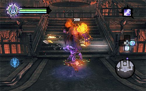 Tuż po skorzystaniu z bramy czasowej zaatakuje Cię nowa odmiana przeciwnika, a mianowicie kreatura zwana wirem - Znajdź Samaela - zachodnia część Czarnej Skały | Władca Czarnej Skały - Darksiders 2 - poradnik do gry