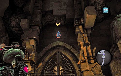 3 - Królestwo Umarłych (miejsca odnajdywania magicznych głazokęsów) | Kamień z serca - Darksiders 2 - poradnik do gry