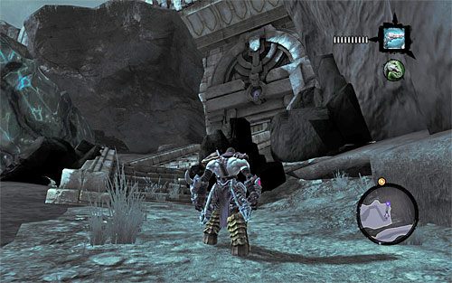 3 - Kraina Kuźni (miejsca odnajdywania głazokęsów siły) | Kamień z serca - Darksiders 2 - poradnik do gry