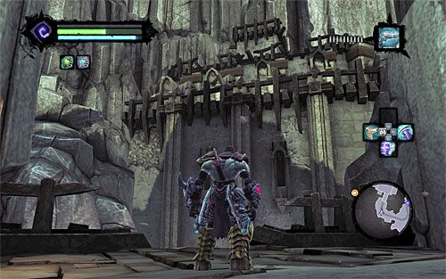 1 - Królestwo Umarłych (miejsca odnajdywania głazokęsów siły) | Kamień z serca - Darksiders 2 - poradnik do gry