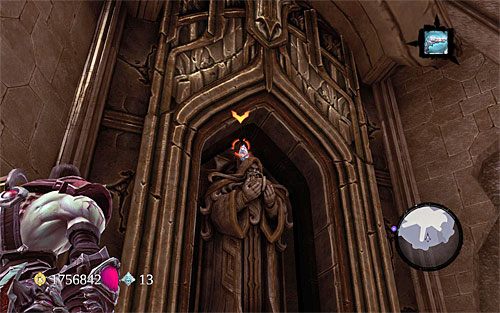 1) Głaz możesz odnaleźć na górnym poziomie Kryształowej Wieży - Bezświetle (miejsca odnajdywania głazokęsów siły) | Kamień z serca - Darksiders 2 - poradnik do gry