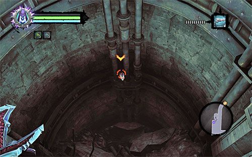 1 - Bezświetle (miejsca odnajdywania głazokęsów siły) | Kamień z serca - Darksiders 2 - poradnik do gry