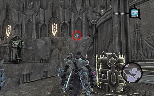 4 - Bezświetle (miejsca odnajdywania głazokęsów siły) | Kamień z serca - Darksiders 2 - poradnik do gry