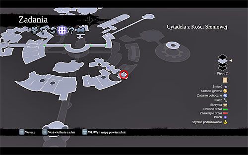 Przebiegnij po lewej ścianie i obróć się w lewo - Bezświetle (miejsca odnajdywania magicznych głazokęsów) | Kamień z serca - Darksiders 2 - poradnik do gry