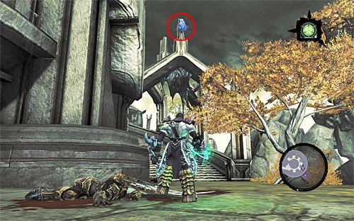 5 - Bezświetle (miejsca odnajdywania magicznych głazokęsów) | Kamień z serca - Darksiders 2 - poradnik do gry