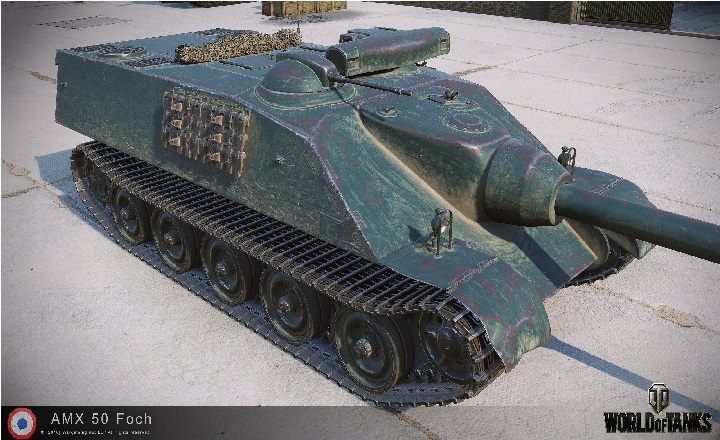 Poniżej znajdziecie porady i tipsy dotyczące czołgu AMX 50 Foch - AMX 50 Foch | Francuskie niszczyciele czołgów w World of Tanks - World of Tanks - poradnik do gry