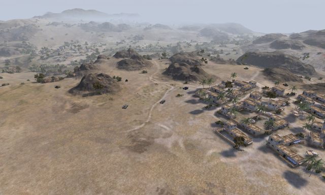 Jest to pustynna mapa, z otwartym terenem w centrum - El Haluf | Mapy World of Tanks - World of Tanks - poradnik do gry