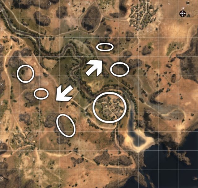 Podstawowe miejsca dla zwiadowców. - El Haluf | Mapy World of Tanks - World of Tanks - poradnik do gry