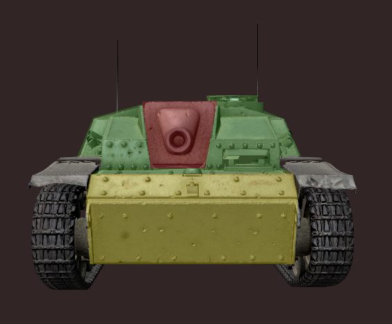 Podczas bitwy, gdy spotkamy StuGa III G zazwyczaj będzie stał on do nas przodem - StuG III G | Niemieckie niszczyciele czołgów w World of Tanks - World of Tanks - poradnik do gry