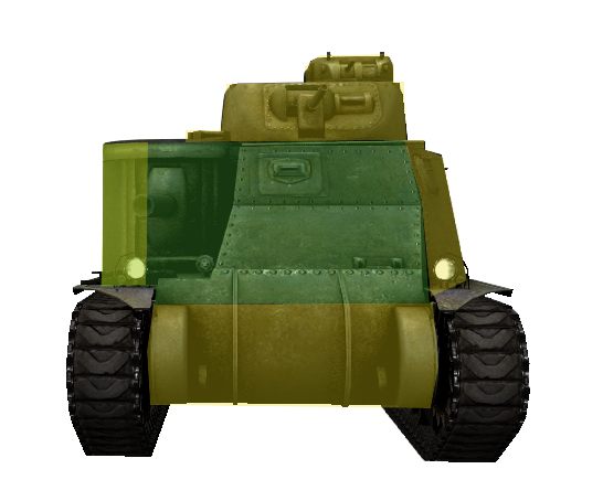 Czołg M3 Lee jest dosyć dobrze opancerzony jeśli chodzi o przednią część pancerza - M3 Lee | Czołgi amerykańskie w World of Tanks - World of Tanks - poradnik do gry