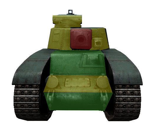 Czołg ten jest fatalnie opancerzony i każda maszyna piątego poziomu jak również większość pojazdów czwartego poziomu jest w stanie przebić go w dowolnym miejscu - BDR G1B | Czołgi francuskie w World of Tanks - World of Tanks - poradnik do gry