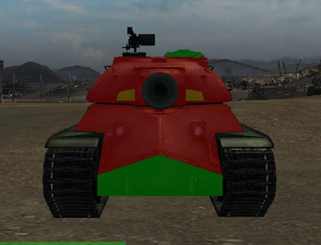 Przednia górna płyta, czyli nos szczupaka, jest praktycznie niewrażliwa na ogień z dział o penetracji rzędu 200-220mm; działa o lepszych właściwościach są w stanie ją przebić, lecz mimo wszystko nie polecam atakować tego fragmentu pancerza czołgu 110 - 110 | Czołgi chińskie w World of Tanks - World of Tanks - poradnik do gry