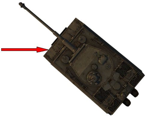 Ustawiony pod kątem PzKpwf VI Tiger (100mm pancerza) będzie chroniony przed naszym działem posiadającym 106mm penetracji. - Penetracja pancerza w World of Tanks | Mechanika gry - World of Tanks - poradnik do gry