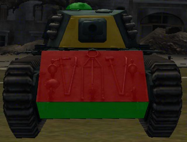 W przeciwieństwie do BDR G1B, ARL 44 ma bardzo mocno opancerzony front - ARL 44 | Czołgi francuskie w World of Tanks - World of Tanks - poradnik do gry