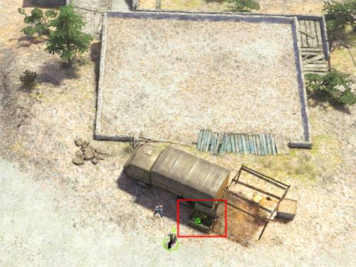 W pobliżu tego punktu, przy ciężarówce, znajduję się skrzynia z zapasem amunicji (możesz też tu odnaleźć scepter, który będzie potrzebny do zadania The guardian of volcano) - Coastal settelment [3] - Kampania - droga na południe - Jagged Alliance: Crossfire - poradnik do gry