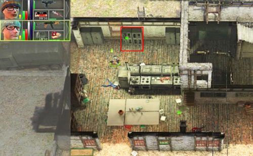 W samej kuchni znajduję się też szafa z bronią, którą warto przeszukać - Khadwan [4] - Kampania - droga na południe - Jagged Alliance: Crossfire - poradnik do gry