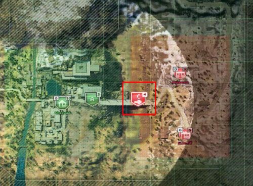 Po oczyszczeniu całego regionu i wyjściu do głównej mapy możesz zostać ponownie zaatakowany ze wschodu - Khadwan [4] - Kampania - droga na południe - Jagged Alliance: Crossfire - poradnik do gry