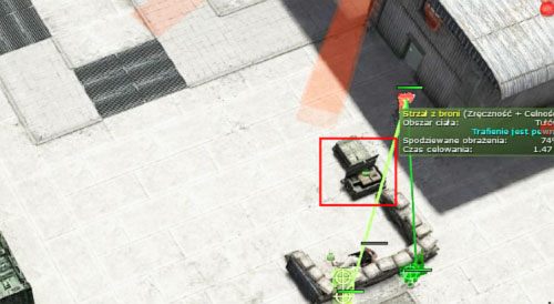 Spróbuj podejść przeciwników przy punkcie obronnym od tyłu a po wyeliminowaniu ich samemu skorzystać z osłony tego punktu do eliminacji nadbiegających przeciwników - Hydroelectric power station [6] - Kampania - droga na północ - Jagged Alliance: Crossfire - poradnik do gry