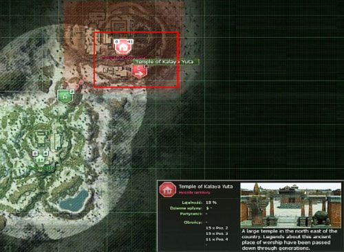 Po odparciu ataku, możesz spodziewać się następnego, który sam zdecydowałem się odeprzeć już na terenie wroga w Temple of Kalaya Yuta - Temple of Kalaya Yuta[10] - Kampania - połączenie dróg - Jagged Alliance: Crossfire - poradnik do gry