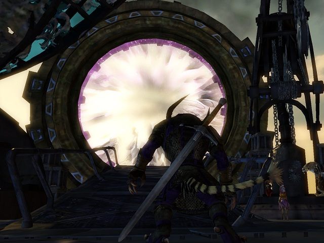 Bramy Asurów pozwalają na szybkie przemieszczanie się między miastami. - Wspólne granie w Guild Wars 2 | Jak zacząć? - Guild Wars 2 - poradnik