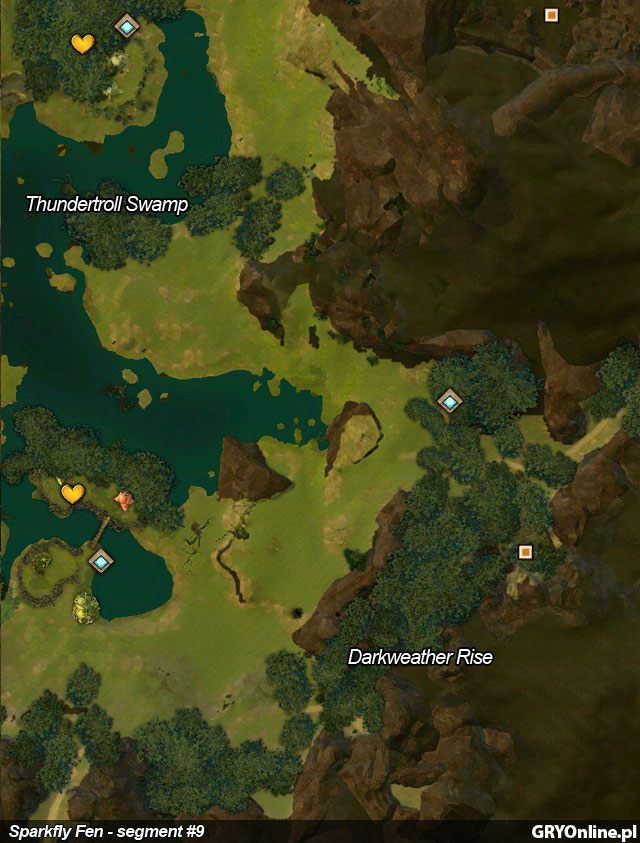 10 - Sparkfly Fen | Mapy Guild Wars 2 - Guild Wars 2 - poradnik