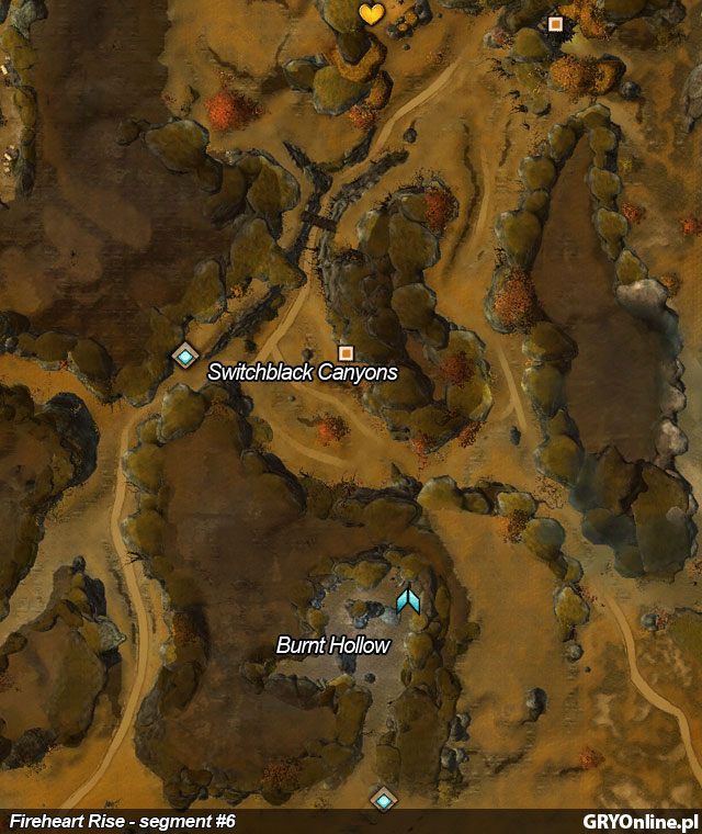 7 - Fireheart Rise | Mapy Guild Wars 2 - Guild Wars 2 - poradnik