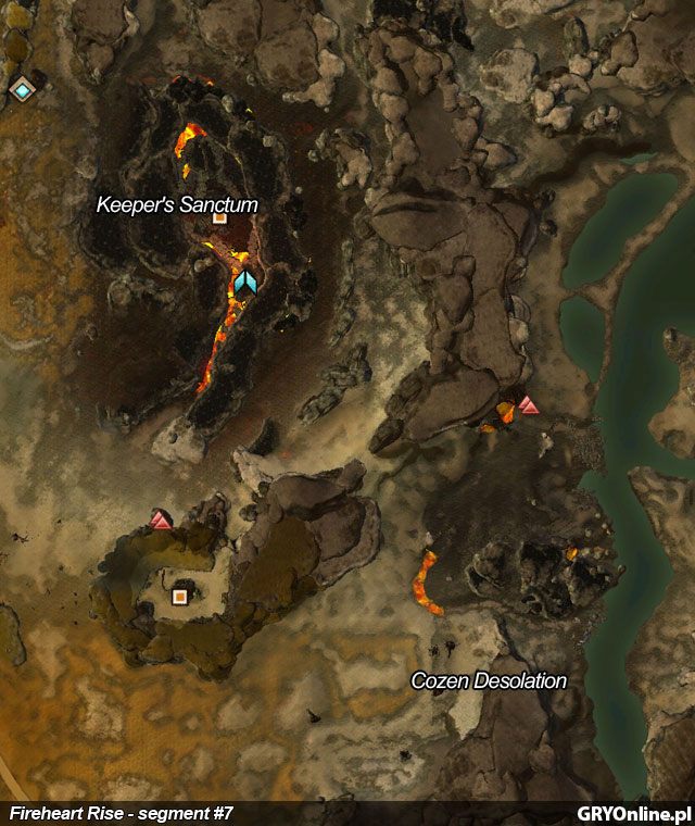 8 - Fireheart Rise | Mapy Guild Wars 2 - Guild Wars 2 - poradnik