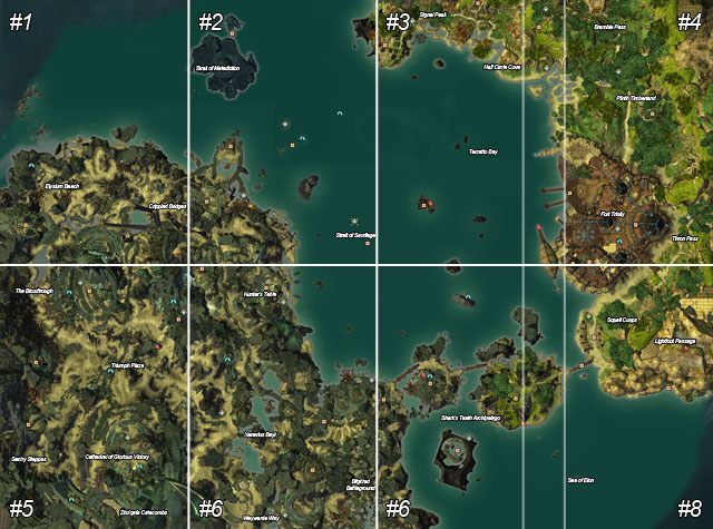 1 - Straits of Devastation | Mapy Guild Wars 2 - Guild Wars 2 - poradnik