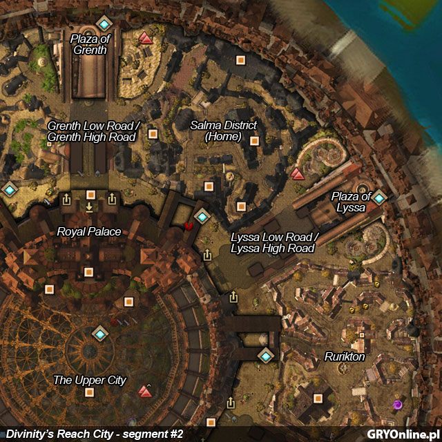 3 - Divinitys Reach City | Mapy Guild Wars 2 - Guild Wars 2 - poradnik