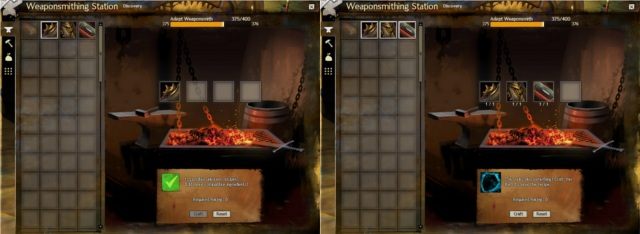 W trakcie odkrywania nowego przedmiotu. Nie pasujące komponenty będą niedostępne. - Produkcja, doświadczenie | Crafting, czyli tworzenie przedmiotów w Guild Wars 2 - Guild Wars 2 - poradnik