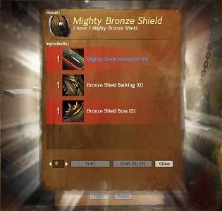 Przepis został dodany do naszej listy, my zaś możemy używać nowego przedmiotu. - Produkcja, doświadczenie | Crafting, czyli tworzenie przedmiotów w Guild Wars 2 - Guild Wars 2 - poradnik