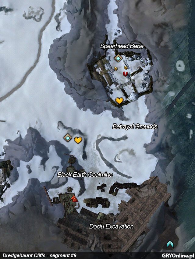 10 - Dredgehaunt Cliffs | Mapy Guild Wars 2 - Guild Wars 2 - poradnik
