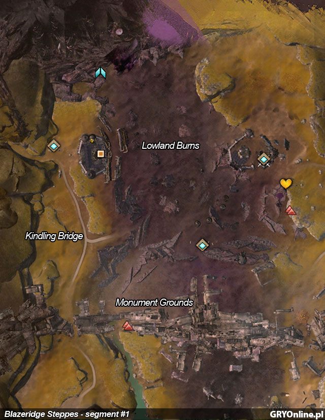 2 - Blazeridge Steppes | Mapy Guild Wars 2 - Guild Wars 2 - poradnik